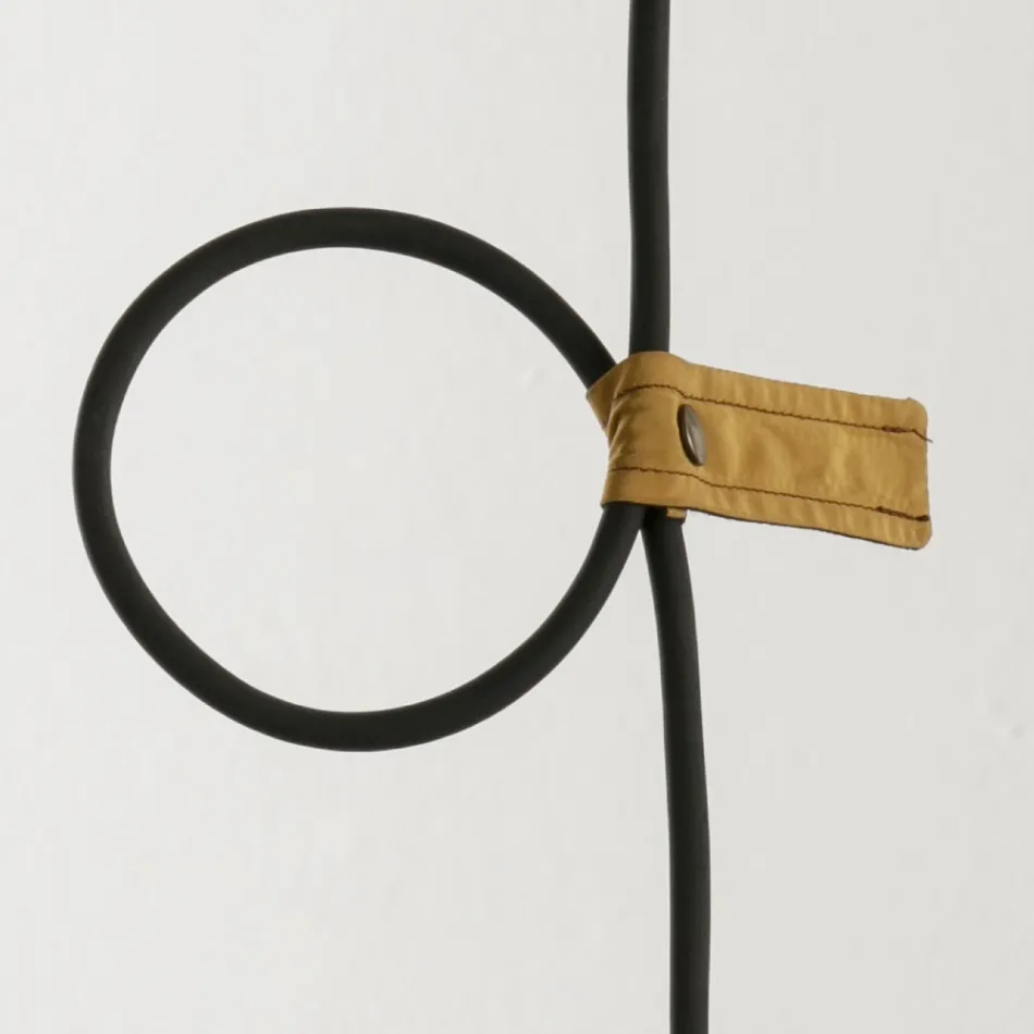 Lampada a Sospensione con Paralume in Poliestere Made in Italy - Toscot Junction Viadurini