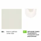 Lampada a sospensione da esterno in alluminio bianco made Italy,Anusca Viadurini