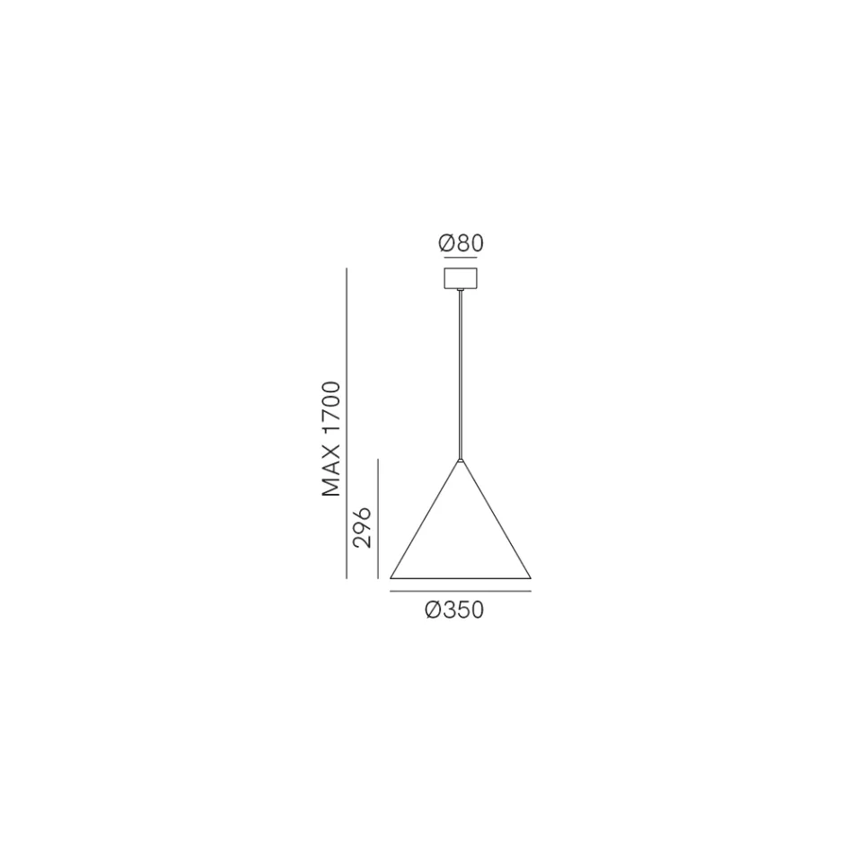 Lampada a Sospensione da Esterno in Ottone Made in Italy - Pioggia Viadurini