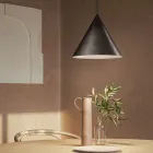 Lampada a Sospensione da Interno in Grafene o Morocco Made in Italy - Pioggia Viadurini