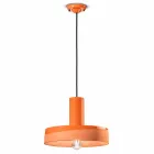Lampada a Sospensione dallo Stile Retrò in Ceramica Colorata – Ferroluce Pi Viadurini
