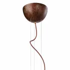 Lampada a sospensione design rustico Ø60 cm Galileo Il Fanale Viadurini