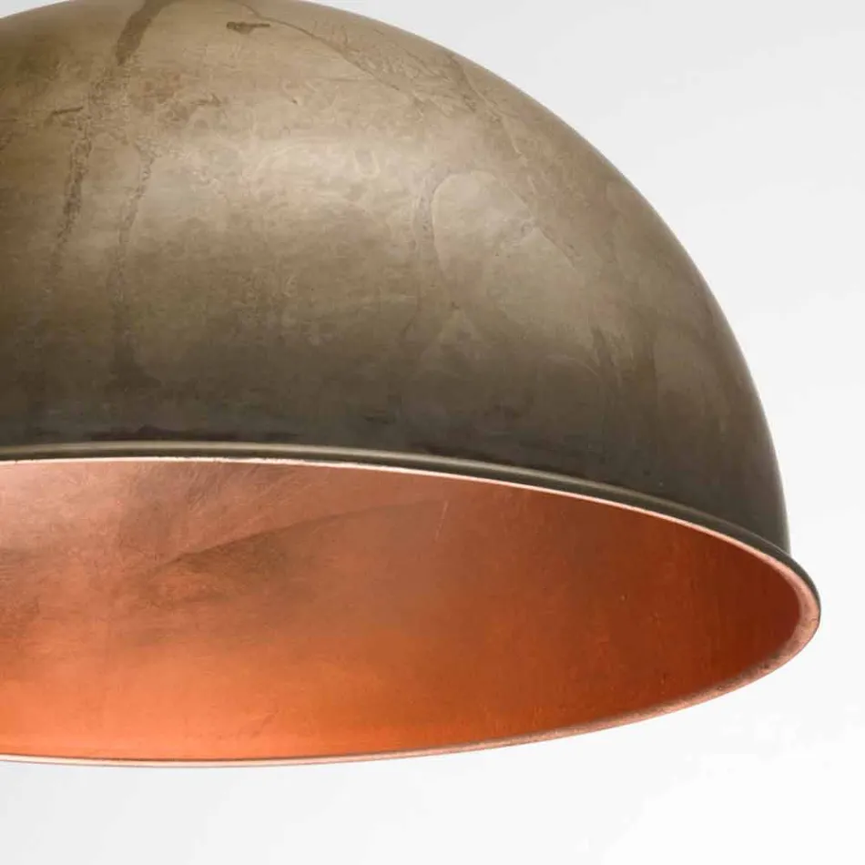 Lampada a sospensione design rustico Ø60 cm Galileo Il Fanale Viadurini