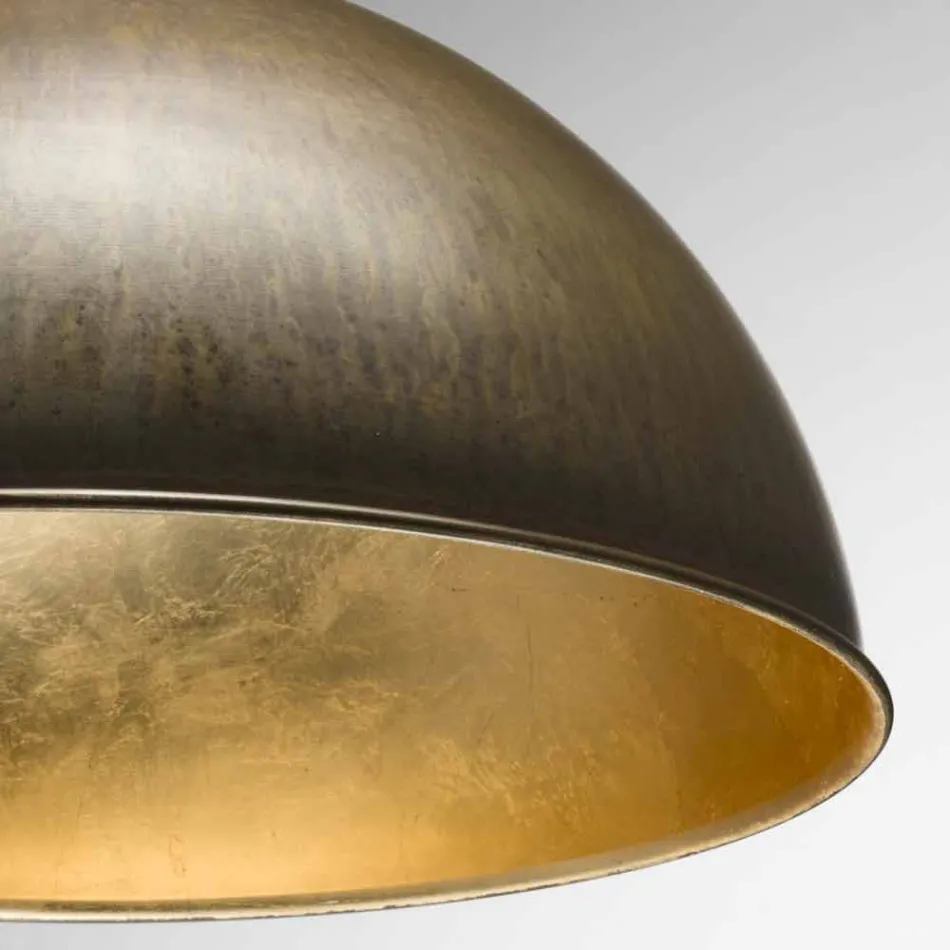 Lampada a sospensione design rustico Ø60 cm Galileo Il Fanale Viadurini