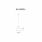 Lampada a Sospensione di Design in Alluminio – Cappadocia Aldo Bernardi Viadurini