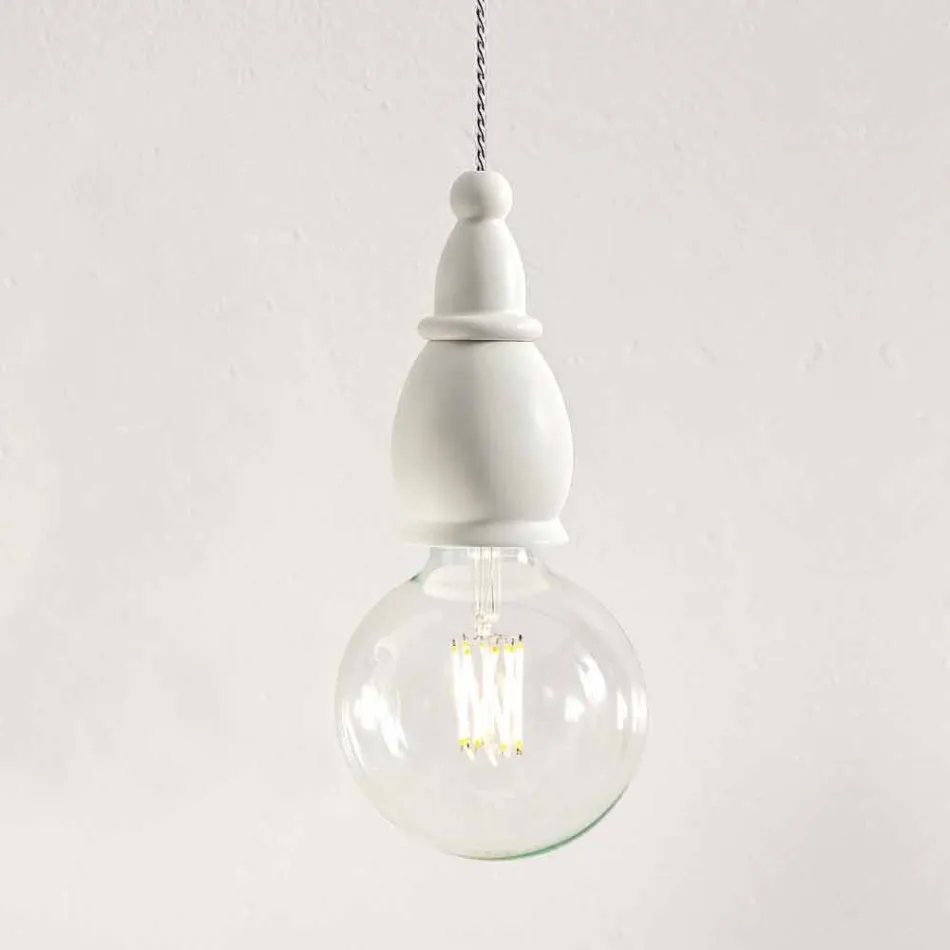 Lampada a Sospensione di Design in Ceramica Made in Italy – Fate by Aldo Bernardi Viadurini