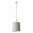 Lampada a sospensione di design In-es.artdesign Bin Cemento verniciata Viadurini