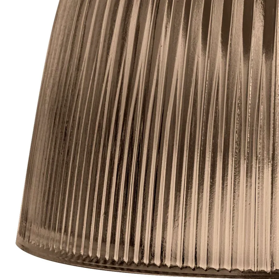 Lampada a Sospensione di Design in Vetro Veneziano Made in Italy - Zaffiro  Viadurini