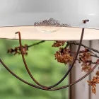 Lampada a sospensione di design industriale artigianale Clara Viadurini