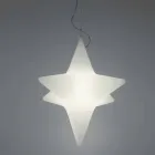Lampada a Sospensione Forma a Stella a Led da Interno Design di Slide - Sirio Viadurini