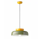 Lampada a Sospensione in Ceramica Bicolor Made in Italy - Corcovado Viadurini