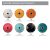 Lampada a sospensione in ceramica e metallo country Emily Ferroluce Viadurini
