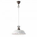 Lampada a sospensione in ceramica Ø32 Anita Il Fanale