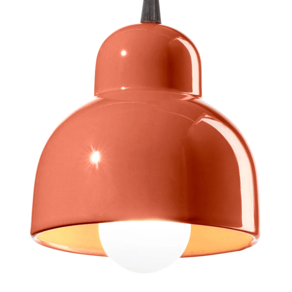 Lampada a Sospensione in Diverse Finiture e Misure Made in Italy - Berimbau Viadurini