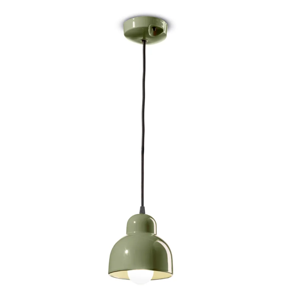 Lampada a Sospensione in Diverse Finiture e Misure Made in Italy - Berimbau Viadurini