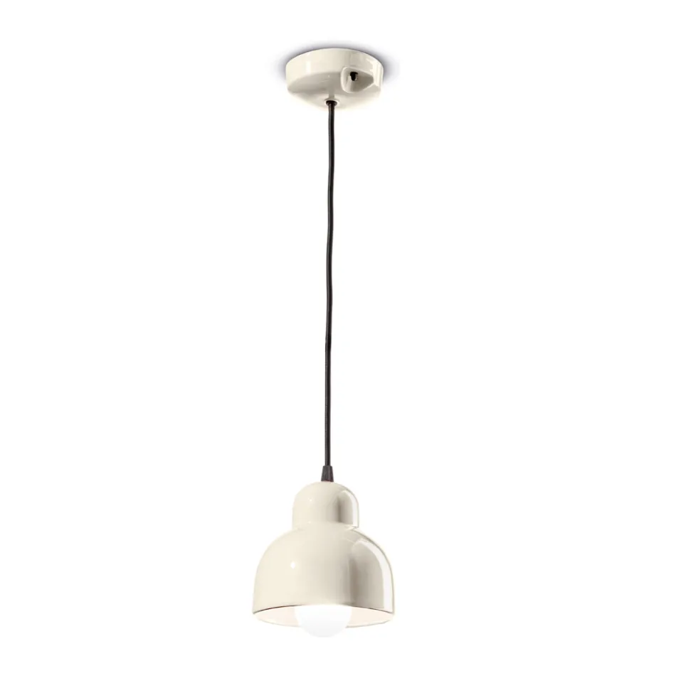 Lampada a Sospensione in Diverse Finiture e Misure Made in Italy - Berimbau Viadurini