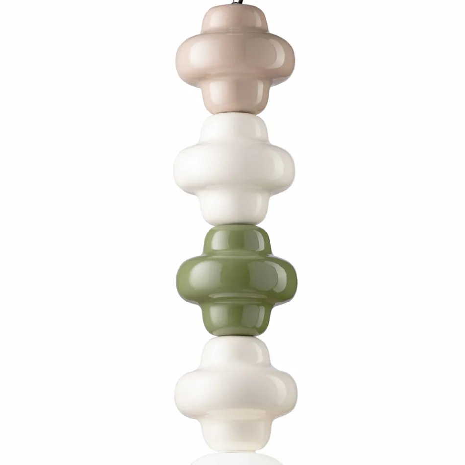 Lampada a Sospensione in Diversi Colori Made in Italy - Copacabana Viadurini