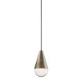 Lampada a Sospensione in Ferro e Vetro Made in Italy - Nuvoloso