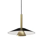 Lampada a Sospensione in Metallo di Diverse Finiture - Mira Viadurini