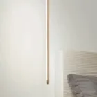 Lampada a Sospensione in Metallo Verniciato Oro con Cavetti Regolabili - Arancio Viadurini