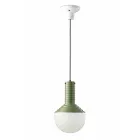 Lampada a Sospensione in Vetro Verniciato Made in Italy - Selaron Viadurini