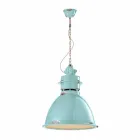 Lampada a sospensione industriale di design artigianale Katie Viadurini