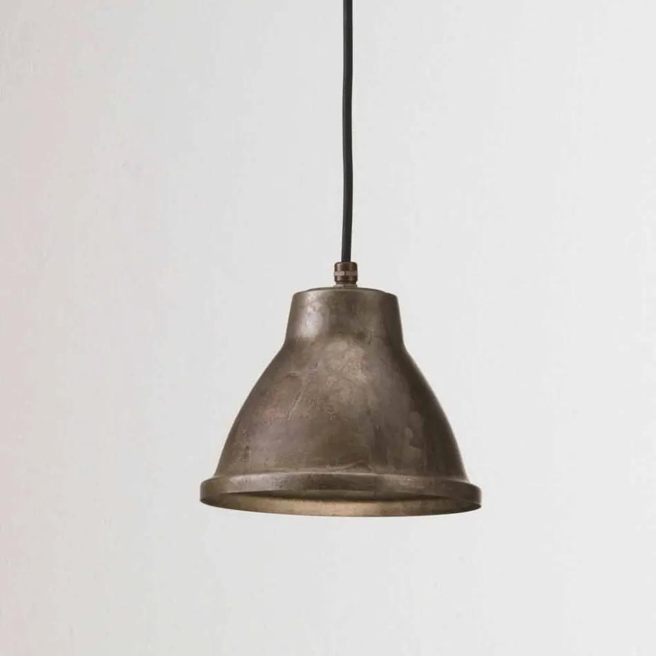 Lampada a sospensione industriale in ferro Loft Mini Il Fanale Viadurini