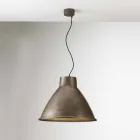 Lampada a sospensione industriale vintage Loft Grande Il Fanale Viadurini