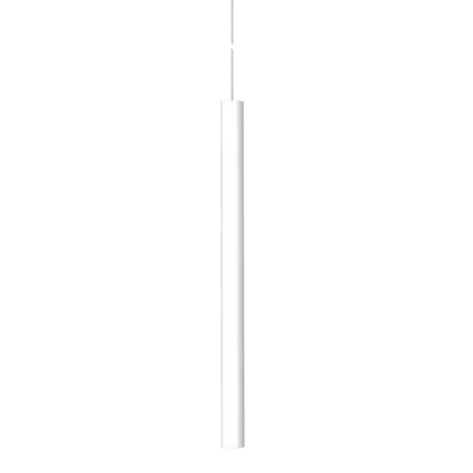Lampada a Sospensione Led Decorativa in Alluminio Bianco o Nero - Rebolla Viadurini