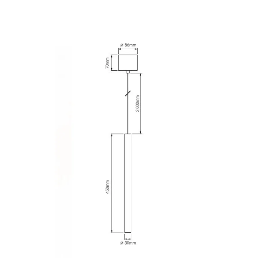 Lampada a Sospensione Led Decorativa in Alluminio Bianco o Nero - Rebolla Viadurini