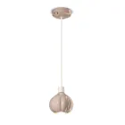 Lampada a Sospensione Moderna in Ceramica Colorata Made in Italy - Afoxe Viadurini