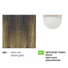 Lampada a sospensione per esterno in alluminio fatta in Italia, Anusca Viadurini