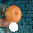 Lampada a Sospensione Rotonda in Ceramica Made in Italy - Bumbum Viadurini