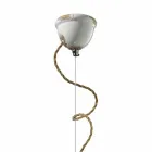 Lampada a sospensione vintage artigianale Ferroluce Viadurini