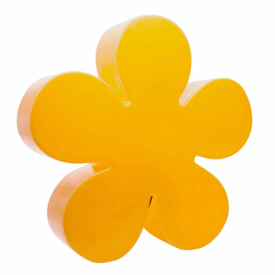 Lampada Appoggio per Interni o Esterni Design Moderno Fiore Colorato - Fiorestar Viadurini