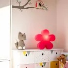 Lampada Appoggio per Interni o Esterni Design Moderno Fiore Colorato - Fiorestar Viadurini