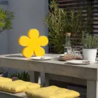 Lampada Appoggio per Interni o Esterni Design Moderno Fiore Colorato - Fiorestar Viadurini