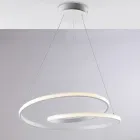Lampada artigianale in vetro e metallo per interni eleganti – Hubble Viadurini