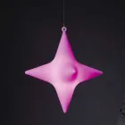 Lampada da Esterno a Sospensione a Led Forma a Stella Design di Slide - Sirio Viadurini