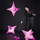 Lampada da Esterno a Sospensione a Led Forma a Stella Design di Slide - Sirio Viadurini