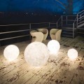 Lampada da esterno da terra In-es.artdesign Ex.Moon in nebulite