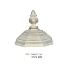 Lampada da Esterno Stile Vintage in Alluminio Bianco Made in Italy - Dodo Viadurini