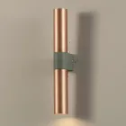 Lampada da Parete in Ceramica e Rame Realizzata a Mano in Italia - Toscot Match Viadurini