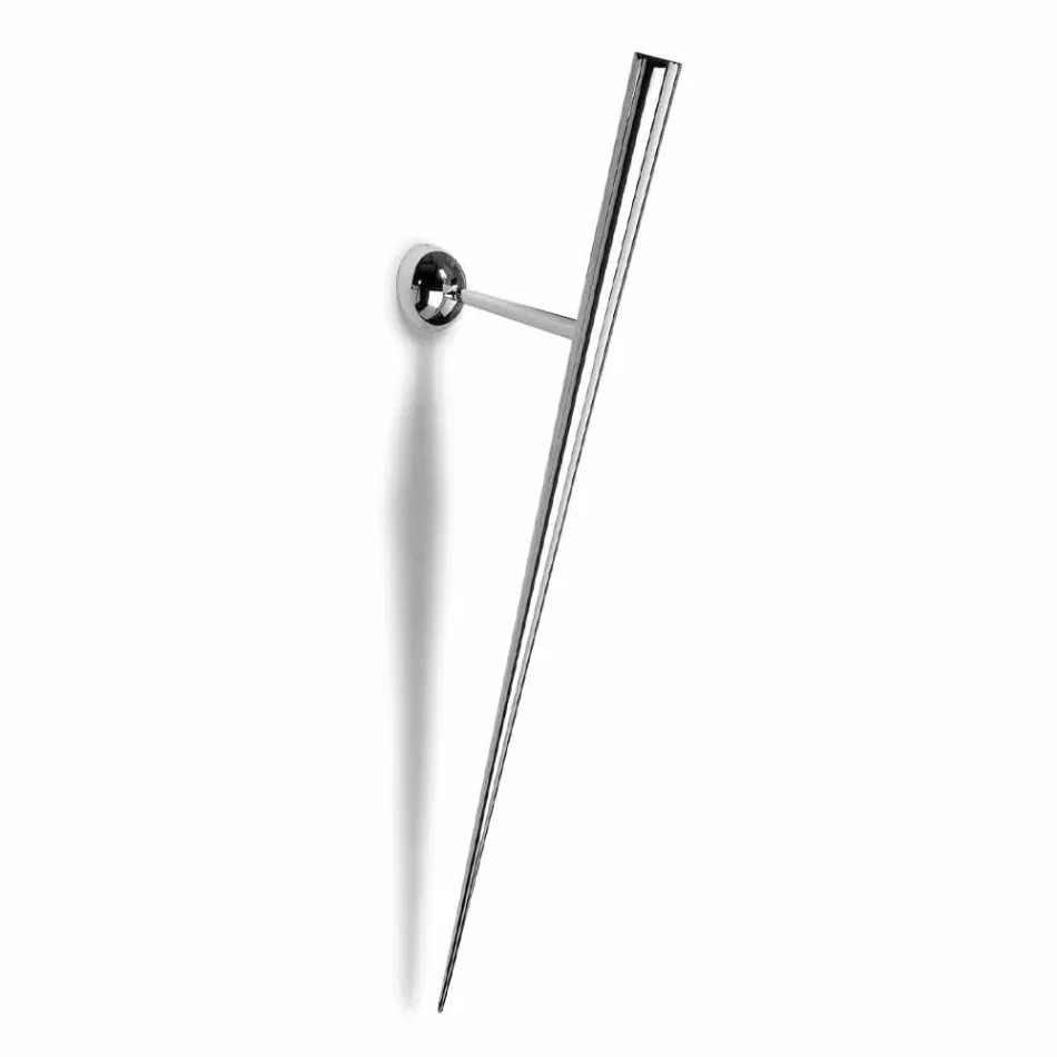 Lampada da Parete in Metallo Verniciato con LED Integrato Made in Italy - Trono Viadurini