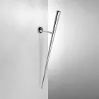 Lampada da Parete in Metallo Verniciato con LED Integrato Made in Italy - Trono Viadurini