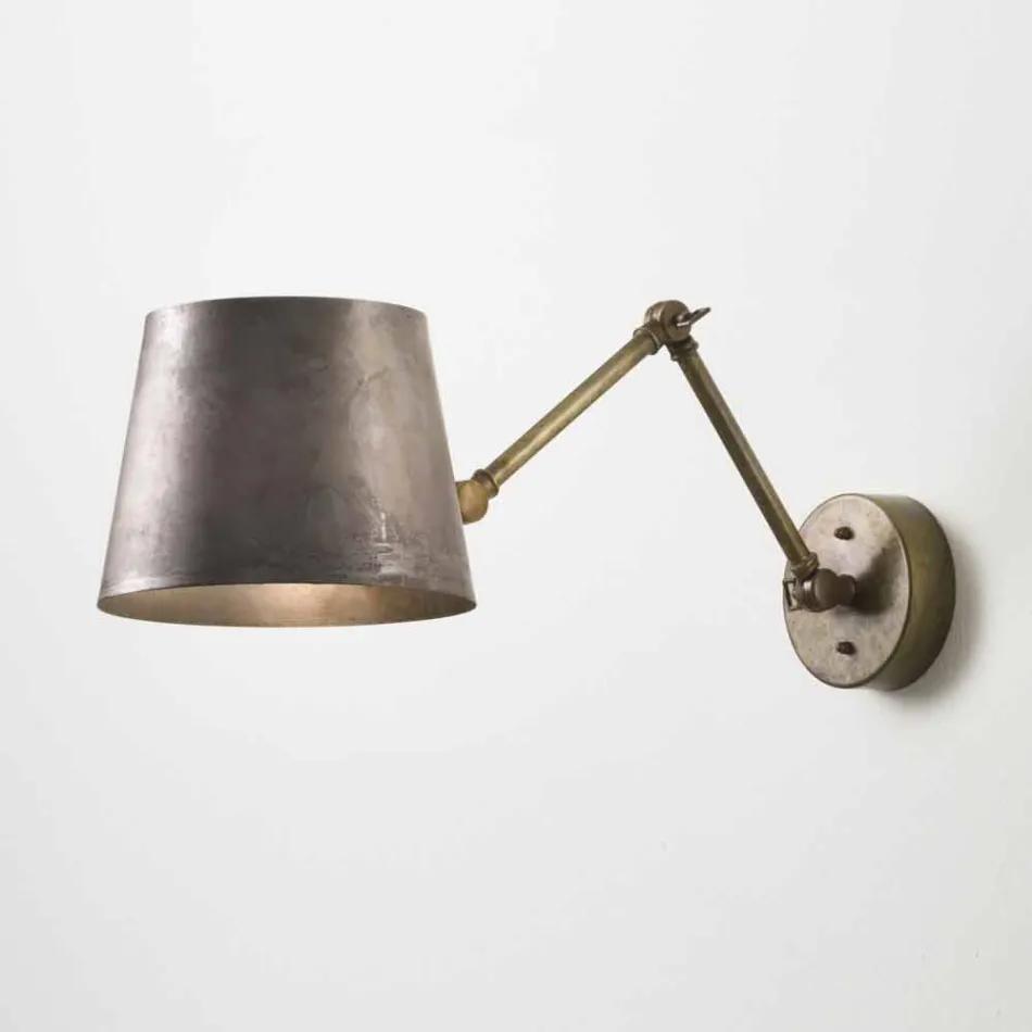 Lampada da parete industriale regolabile Reporter Il Fanale Viadurini