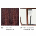 Lampada da parete per esterno classica in alluminio made Italy,Kristel Viadurini
