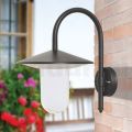 Lampada da Parete per Esterno in Alluminio Grigio Made in Italy - Belen