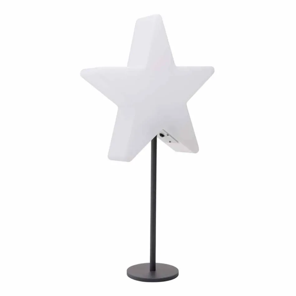 Lampada da Tavolo Design Moderno a Stella con o senza Piedistallo - Littlestar Viadurini