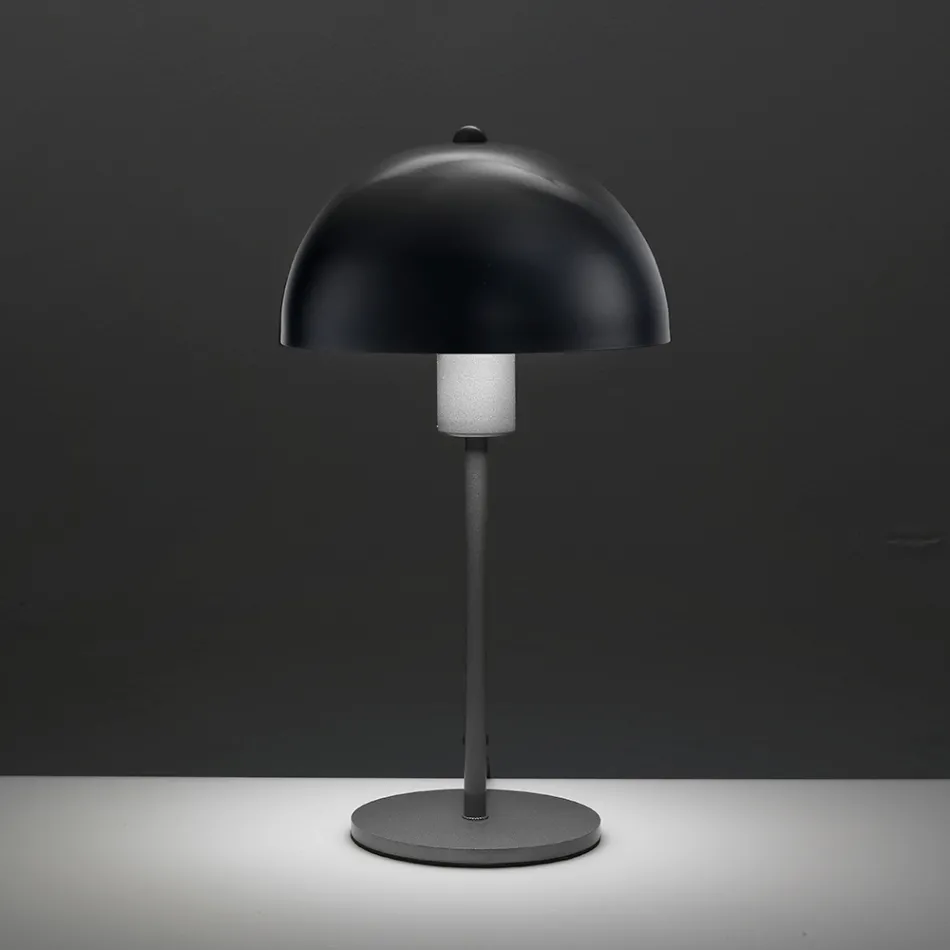 Lampada da Tavolo in Acciaio Verniciato in Diverse Finiture - Giulia Viadurini